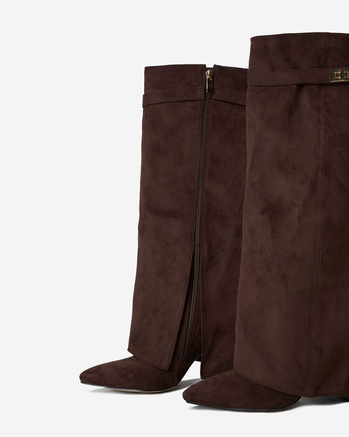 Botas de ante Lavista altura rodilla - Marrón
