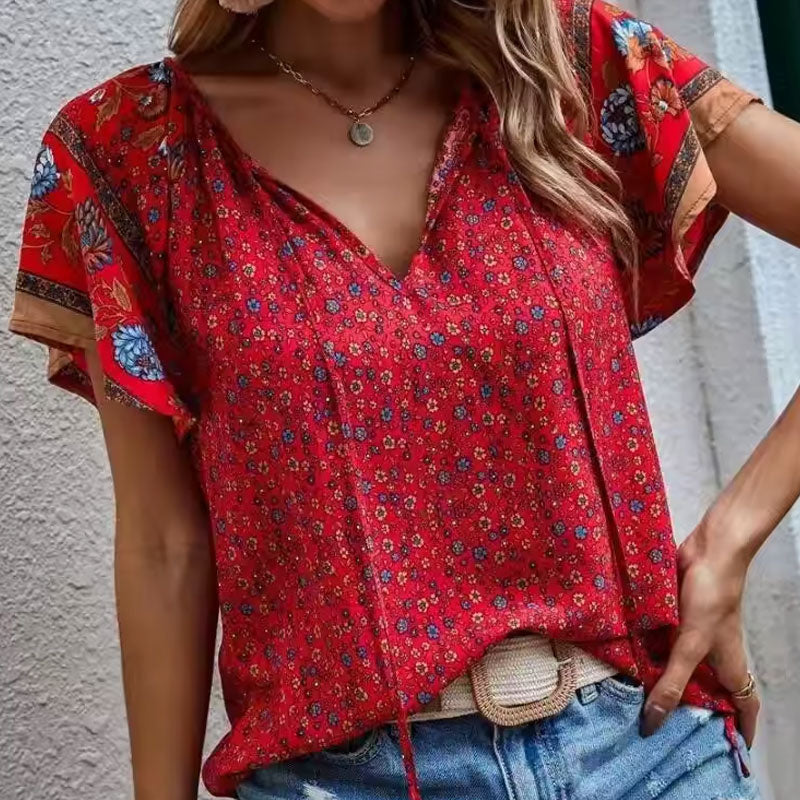 Elizabeth - Breezy Boho Blouse