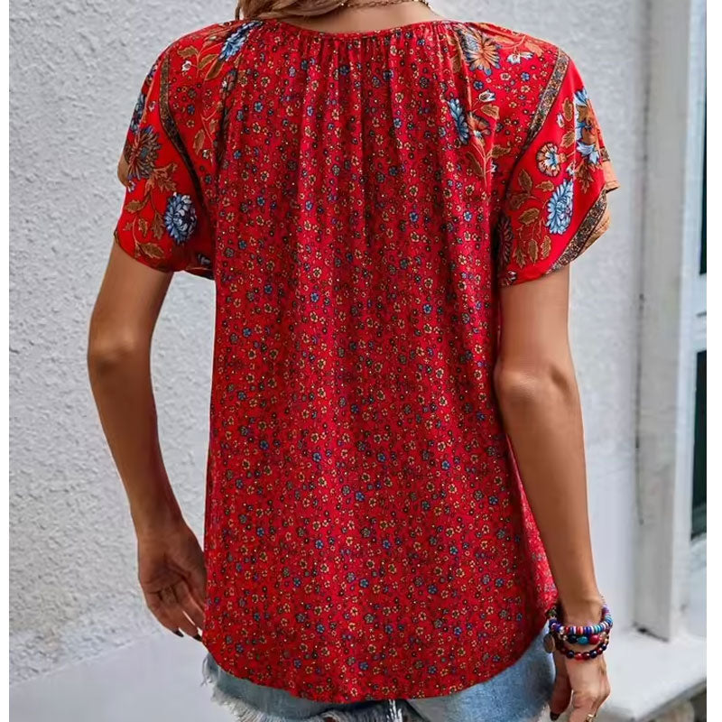 Elizabeth - Breezy Boho Blouse