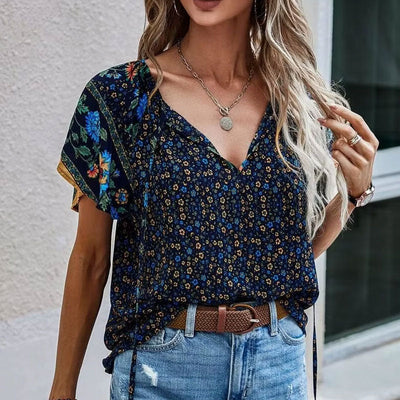 Elizabeth - Breezy Boho Blouse