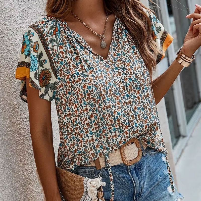 Elizabeth - Breezy Boho Blouse