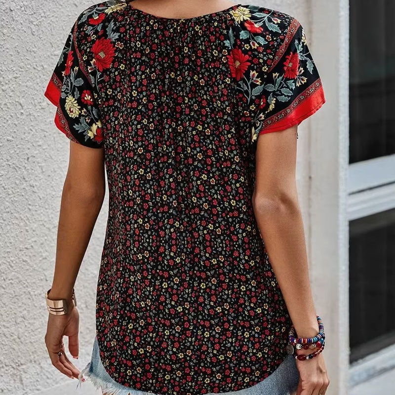 Elizabeth - Breezy Boho Blouse