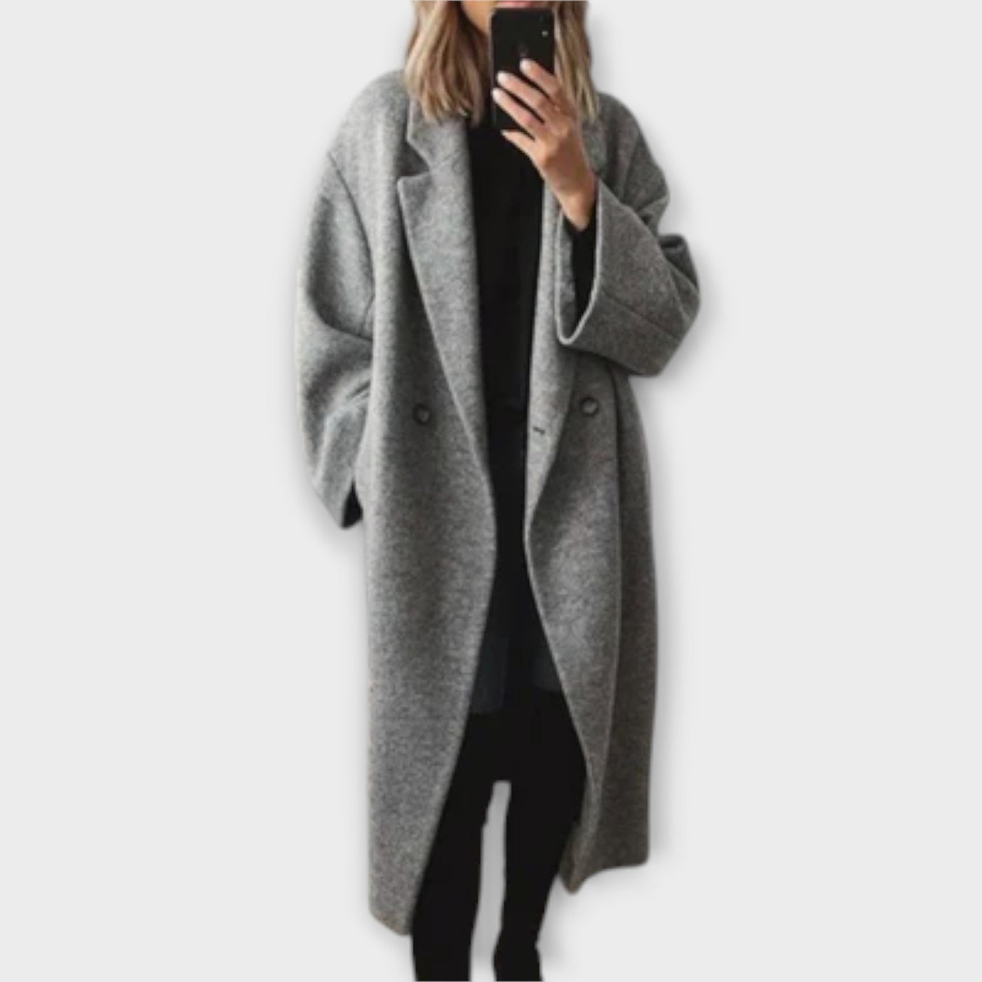 Sarah - Elegant Long Coat