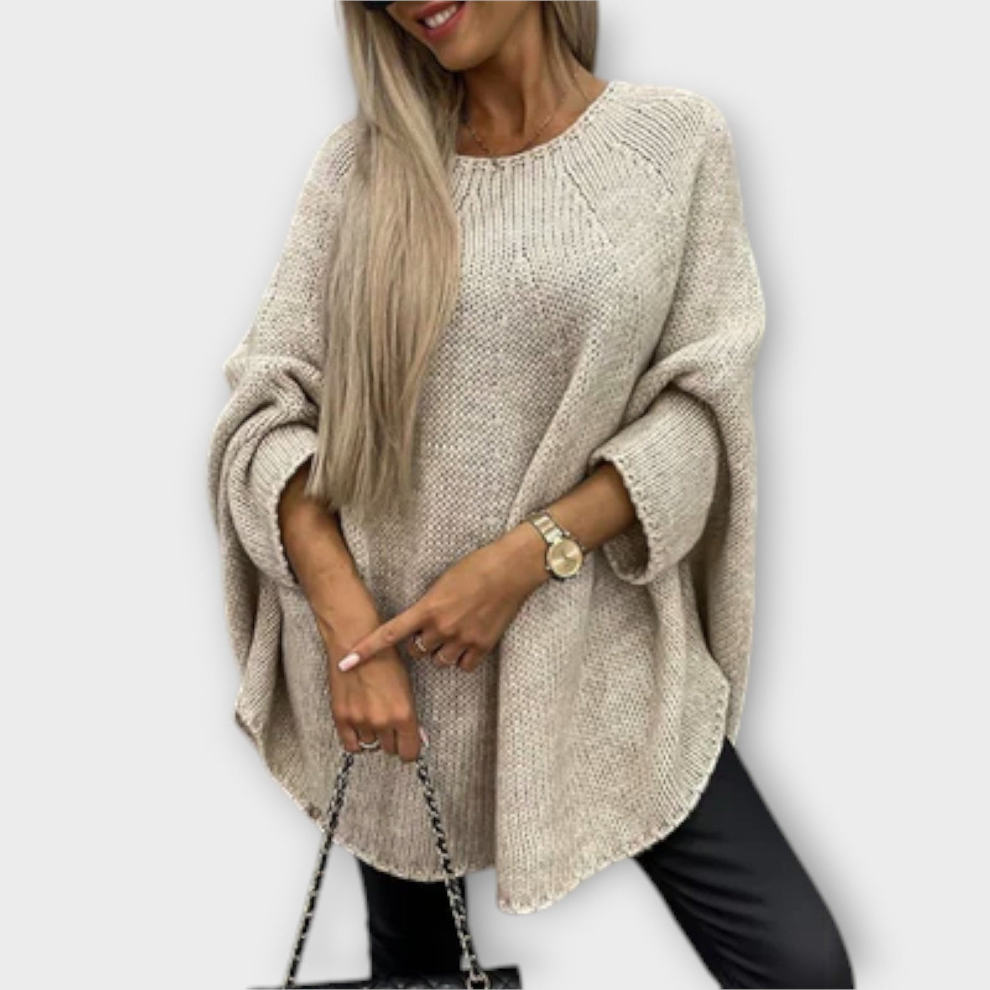 Rosie - Elegant Cable Knit Sweater