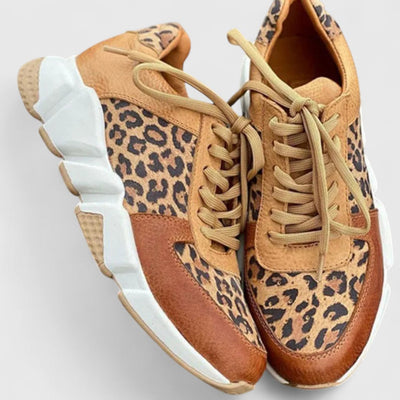 Ember - Comfortable Leopard Sneakers