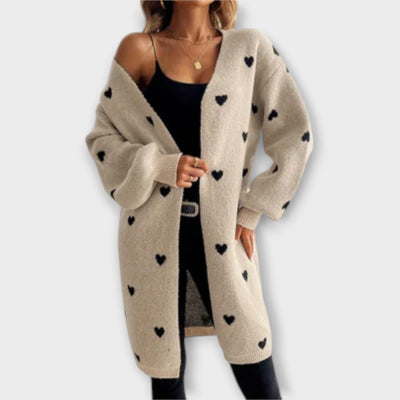 Isabella - Cozy Heart Cardigan