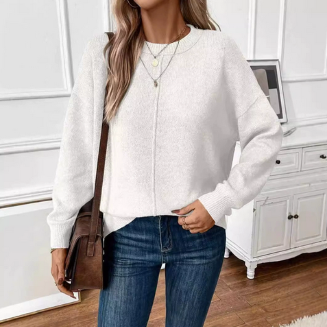 Chrysa - Casual Soft Knit Sweater