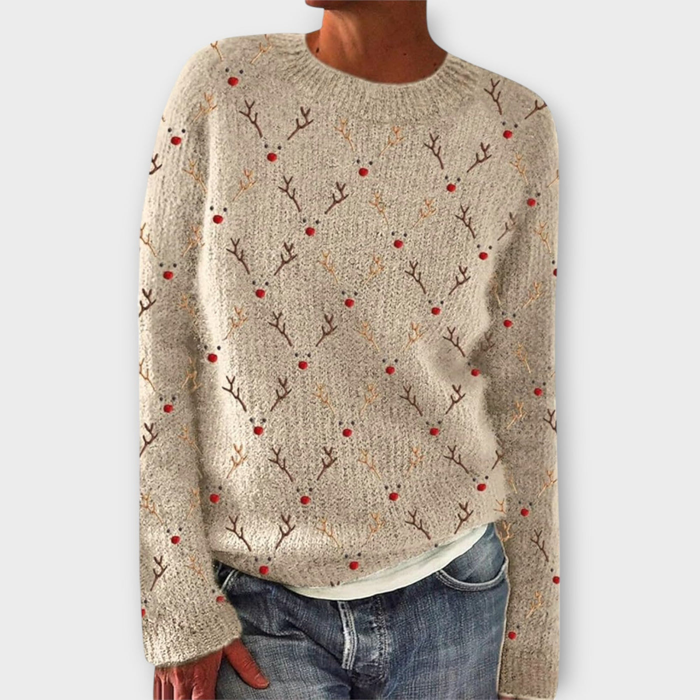 Tiffany - Festive Knit Sweater