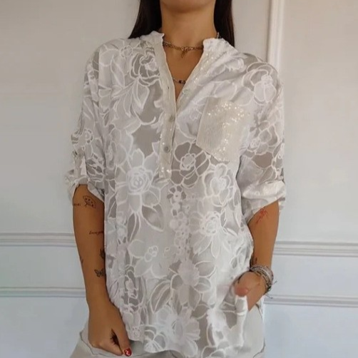 Lottie - Flower Print Blouse
