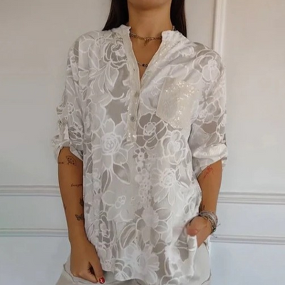 Lottie - Flower Print Blouse