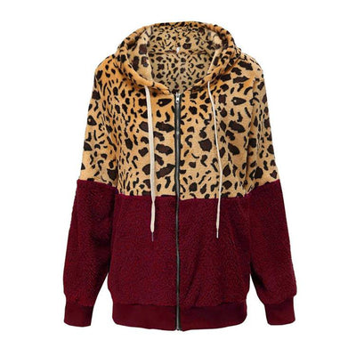 Megan - Stylish Leopard Hoodie