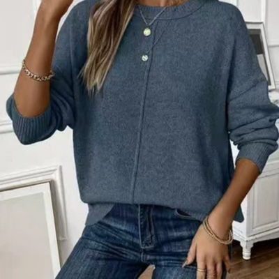Chrysa - Casual Soft Knit Sweater