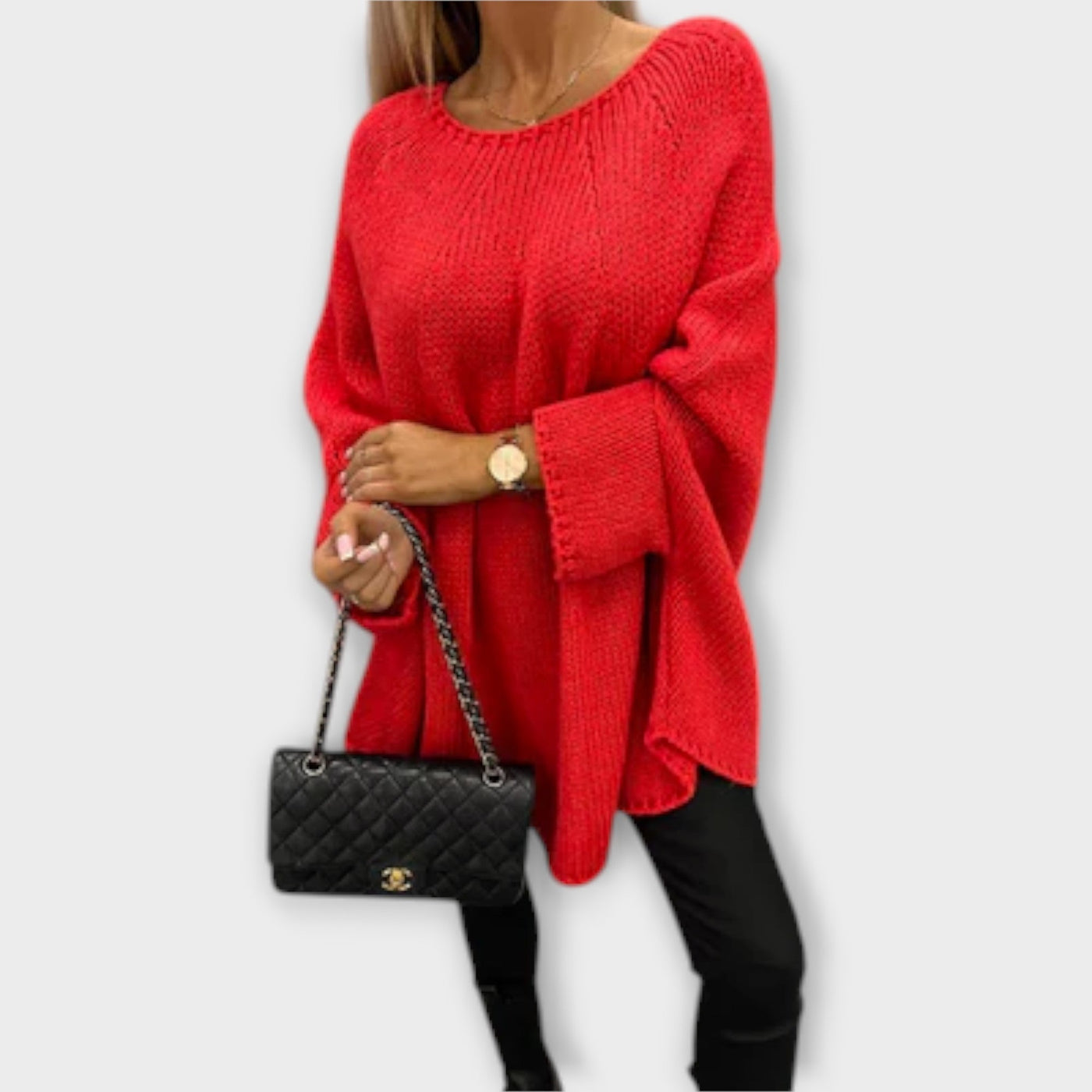 Rosie - Elegant Cable Knit Sweater