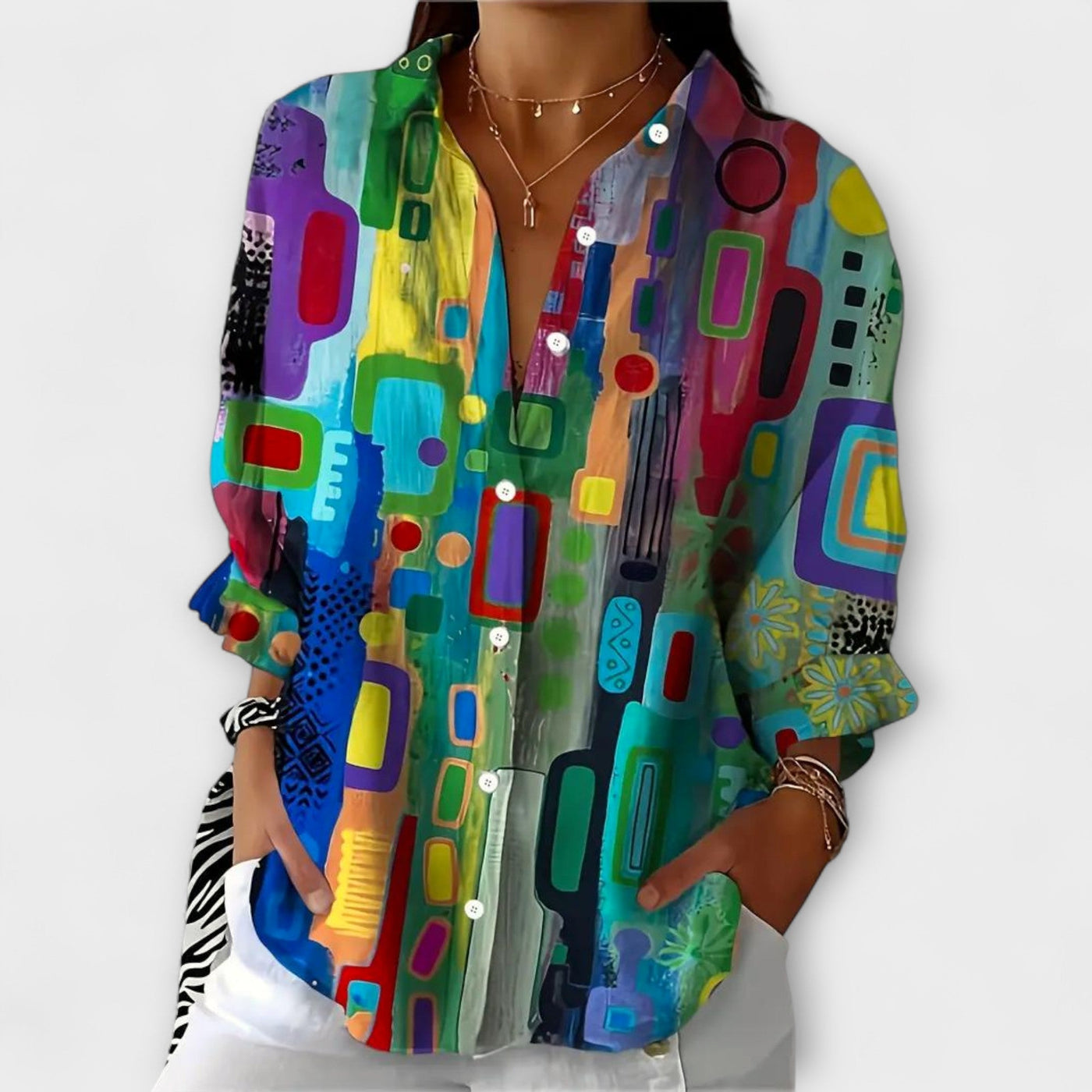 Emily - Elegant Relaxed Blouse