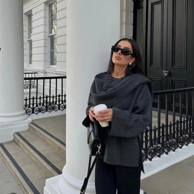 KALEIDE | ELEGANT COAT MADE OF HIGH-QUALITY FABRIC