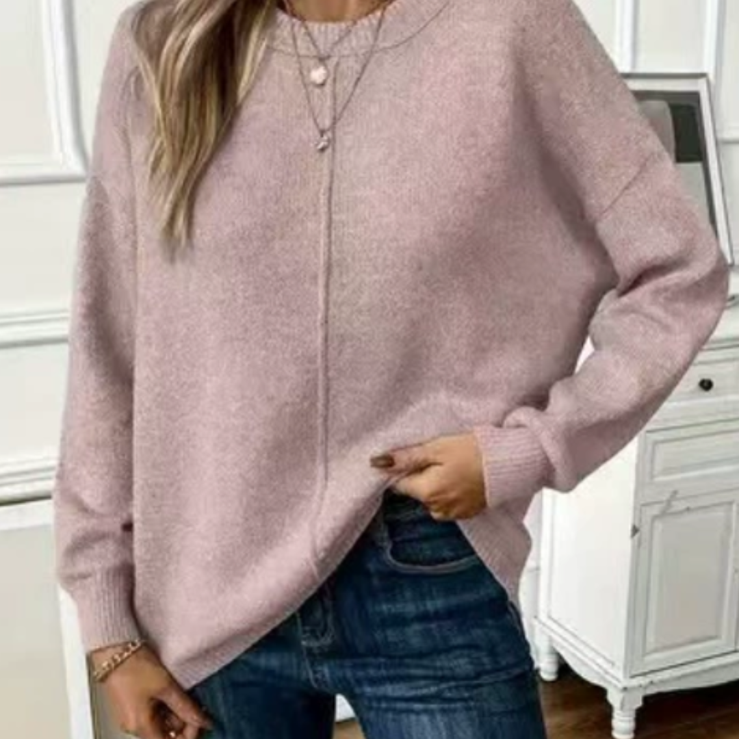 Chrysa - Casual Soft Knit Sweater