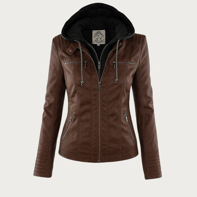 Karen | Robust and Elegant Leather Jacket