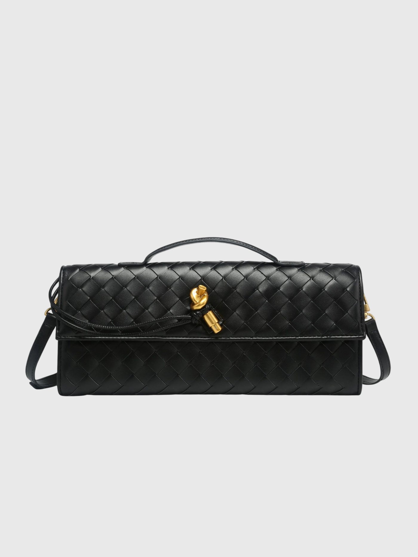 Camila | Luxe Slim Woven Clutch