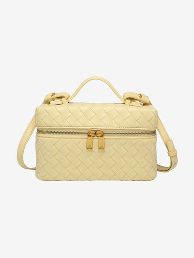 Juliette | Polished Structured Woven Bag