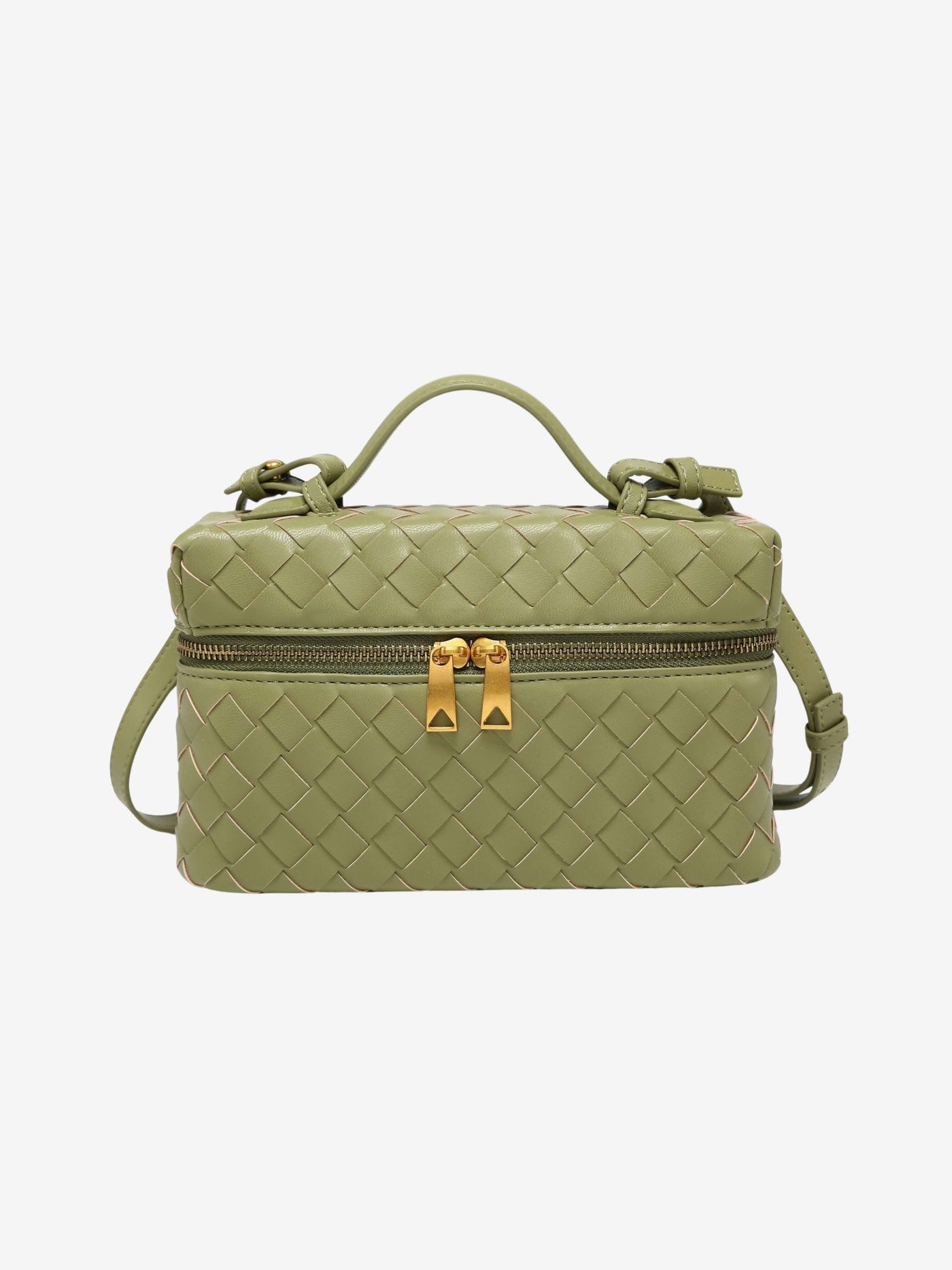 Juliette | Polished Structured Woven Bag