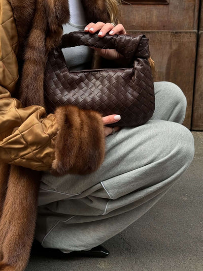 Sienna | Braided Petite Handle Bag