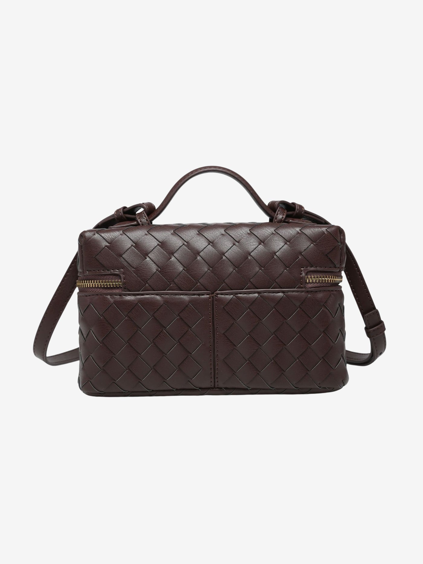 Juliette | Polished Structured Woven Bag
