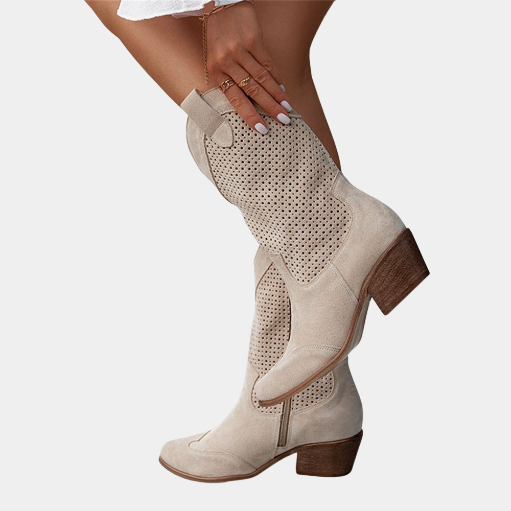 Charlotte - Cowboy Style Orthopaedic Boots