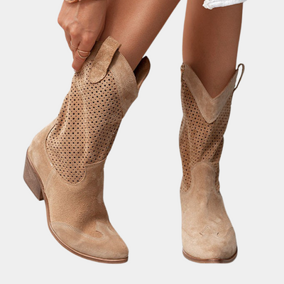 Charlotte - Cowboy Style Orthopaedic Boots