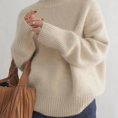 Isabella - High Collar Sweater