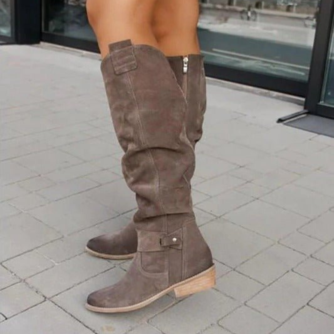 Olivia - Chic Knee-High Boots