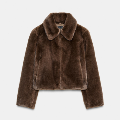 Josie - Chic Faux Fur Short Jacket