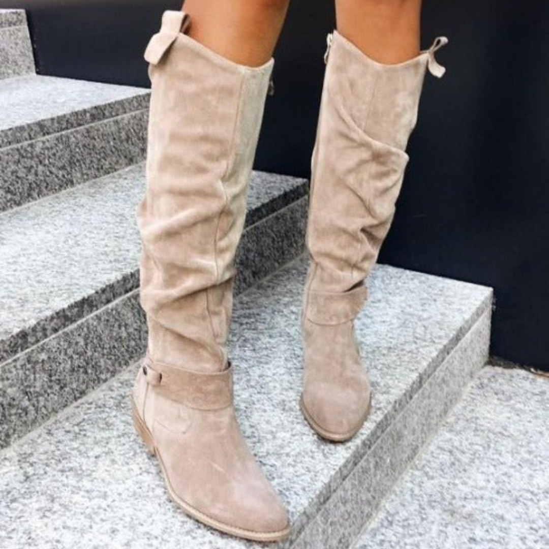 Olivia - Chic Knee-High Boots