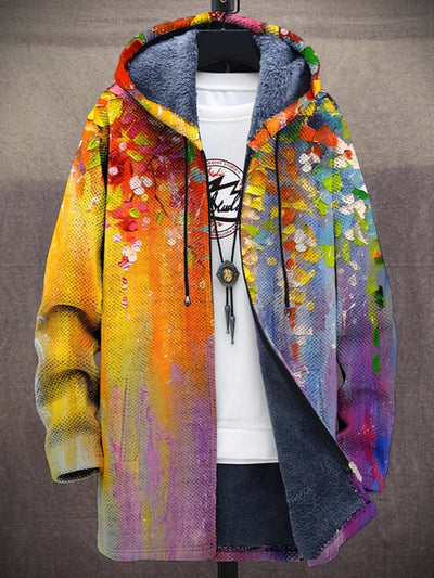Delilah Luxury Art-Inspired Cardigan
