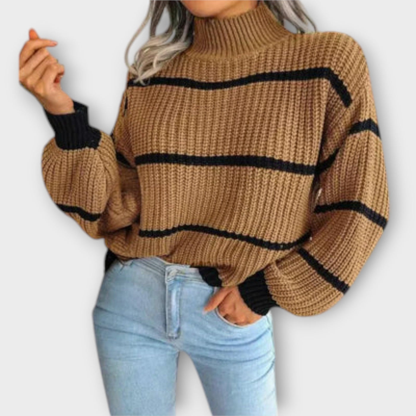 Molly - Elegant Striped Sweater