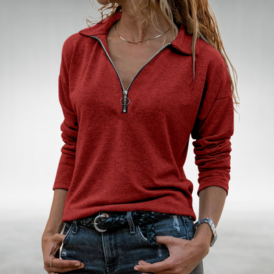 Brenda - Half-Zip Pullover