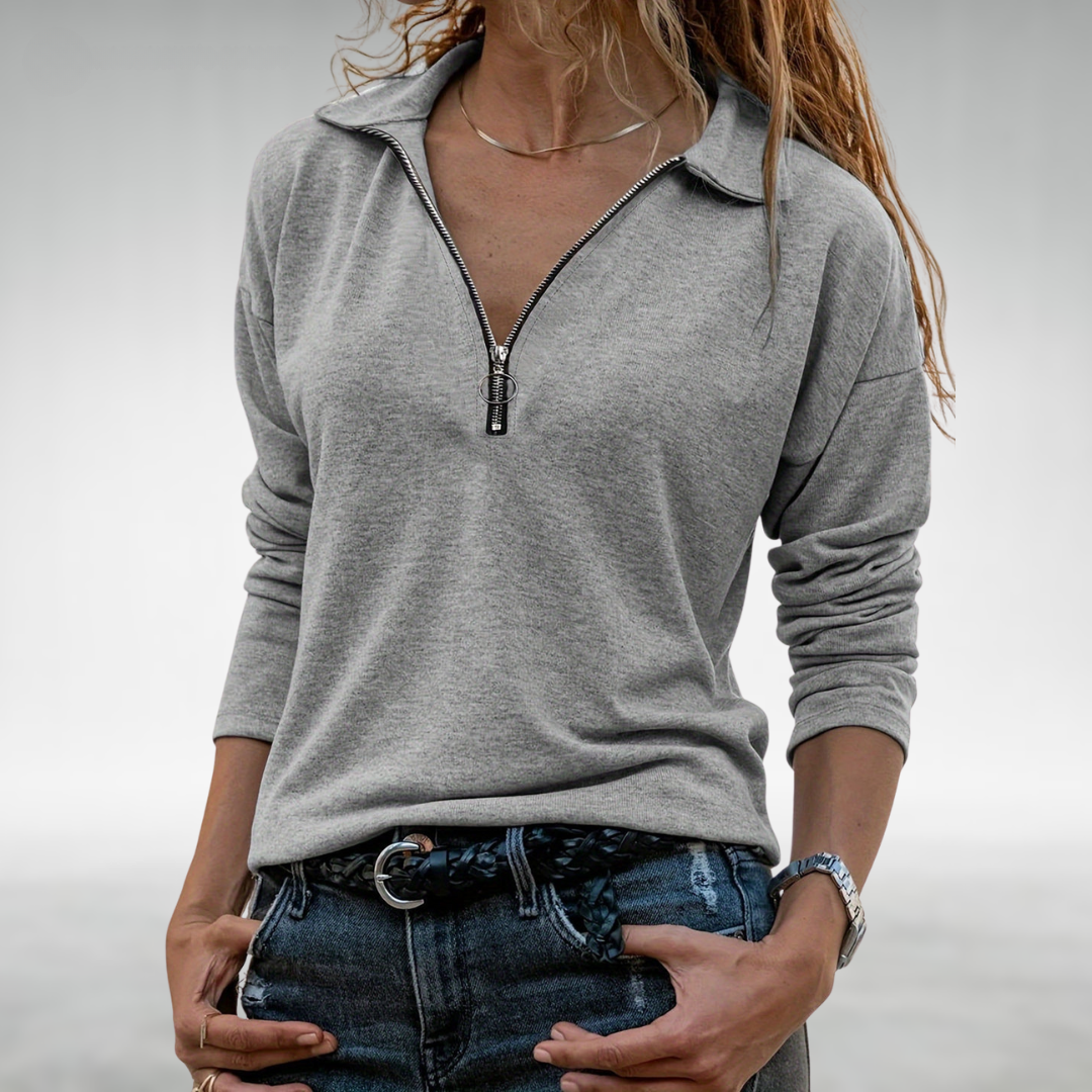 Brenda - Half-Zip Pullover