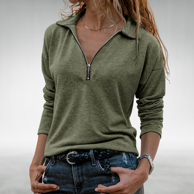 Brenda - Half-Zip Pullover