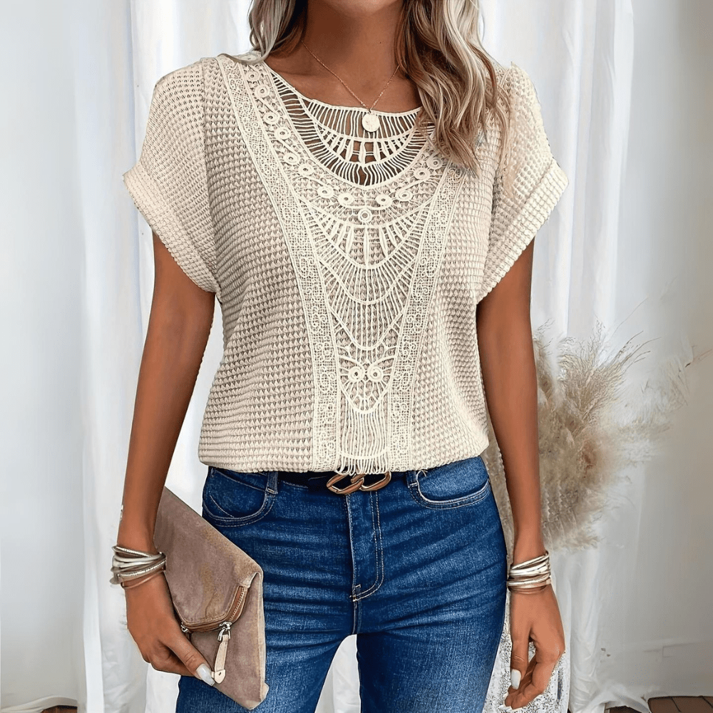 Chloe - Chic Lace Blouse