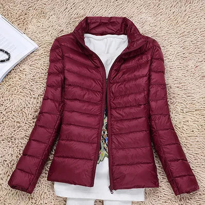 Alicia - Winter Coat Ultralight Duck Down Jacket