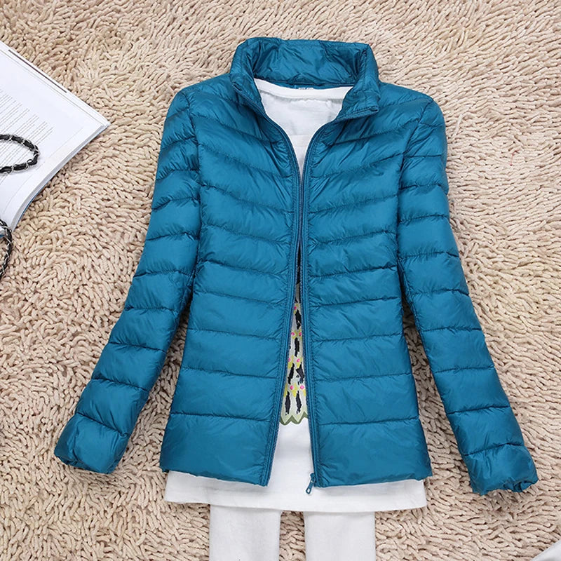 Alicia - Winter Coat Ultralight Duck Down Jacket