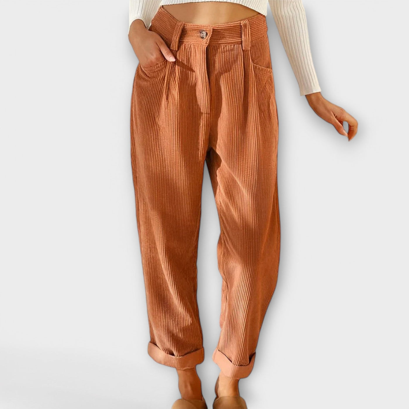Jana - Modern Cord Trousers