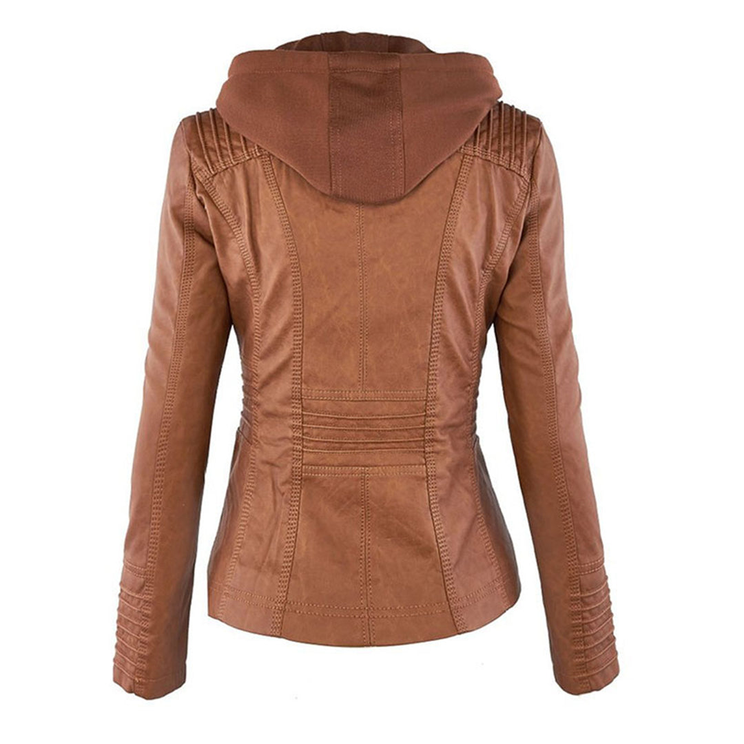 Karen | Robust and Elegant Leather Jacket