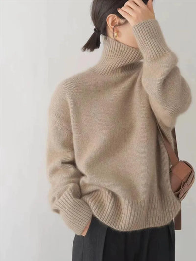 Isabella - High Collar Sweater