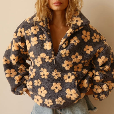 Daisy Fleece Warm Bloom