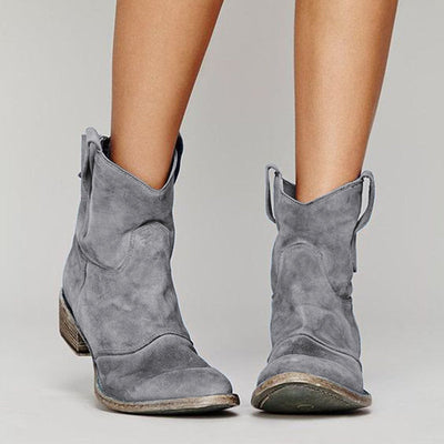 Sophie - Stylish Suede Ankle Boots