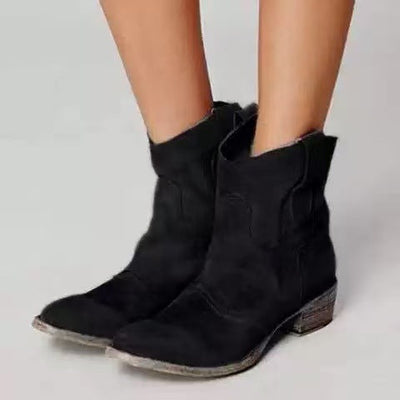Sophie - Stylish Suede Ankle Boots
