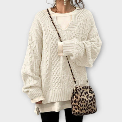 Daisy - Cozy Cable Sweater