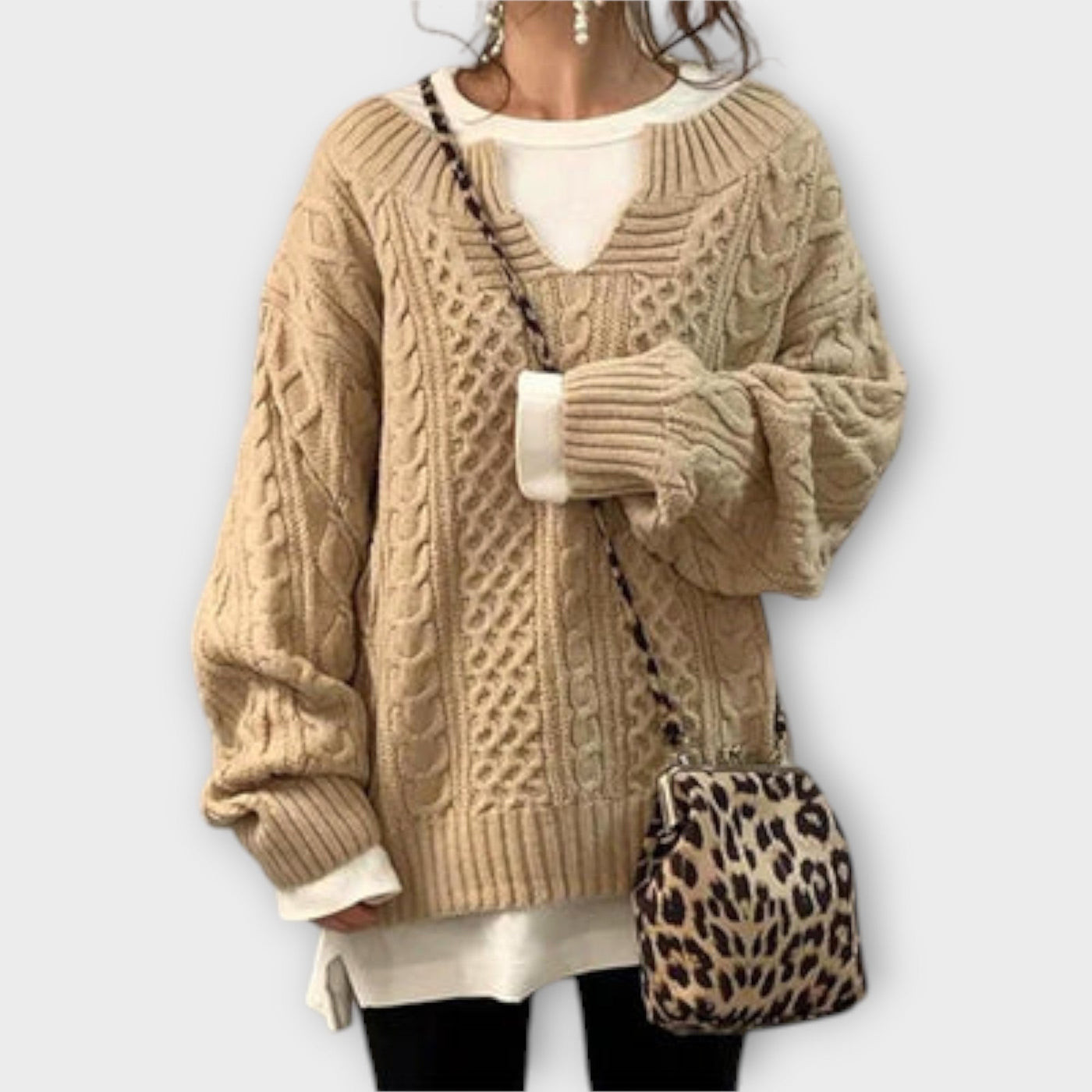 Daisy - Cozy Cable Sweater