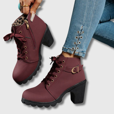 Helena - Heeled Ankle Boots