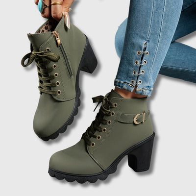 Helena - Heeled Ankle Boots